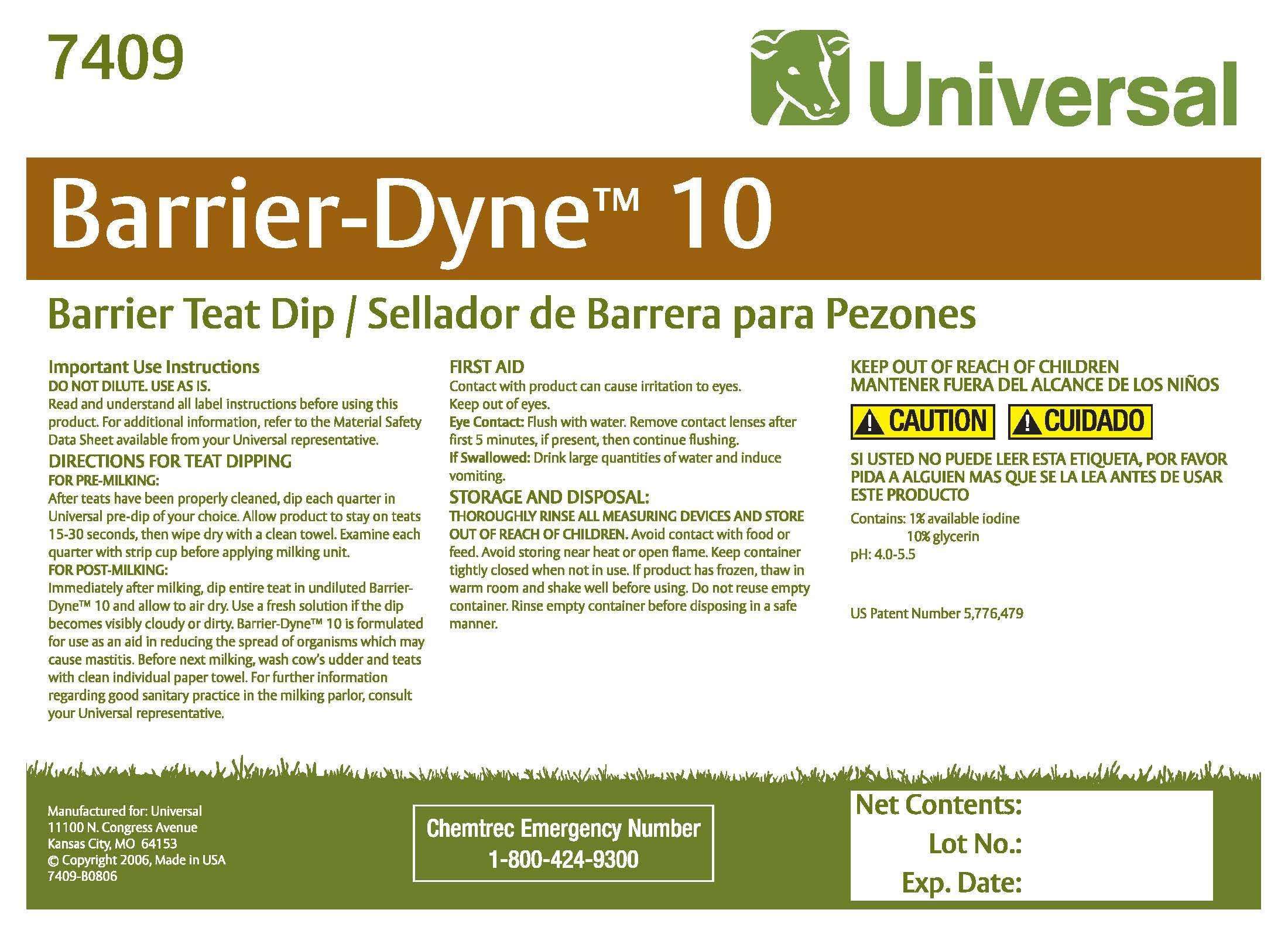 Barrier-Dyne 10